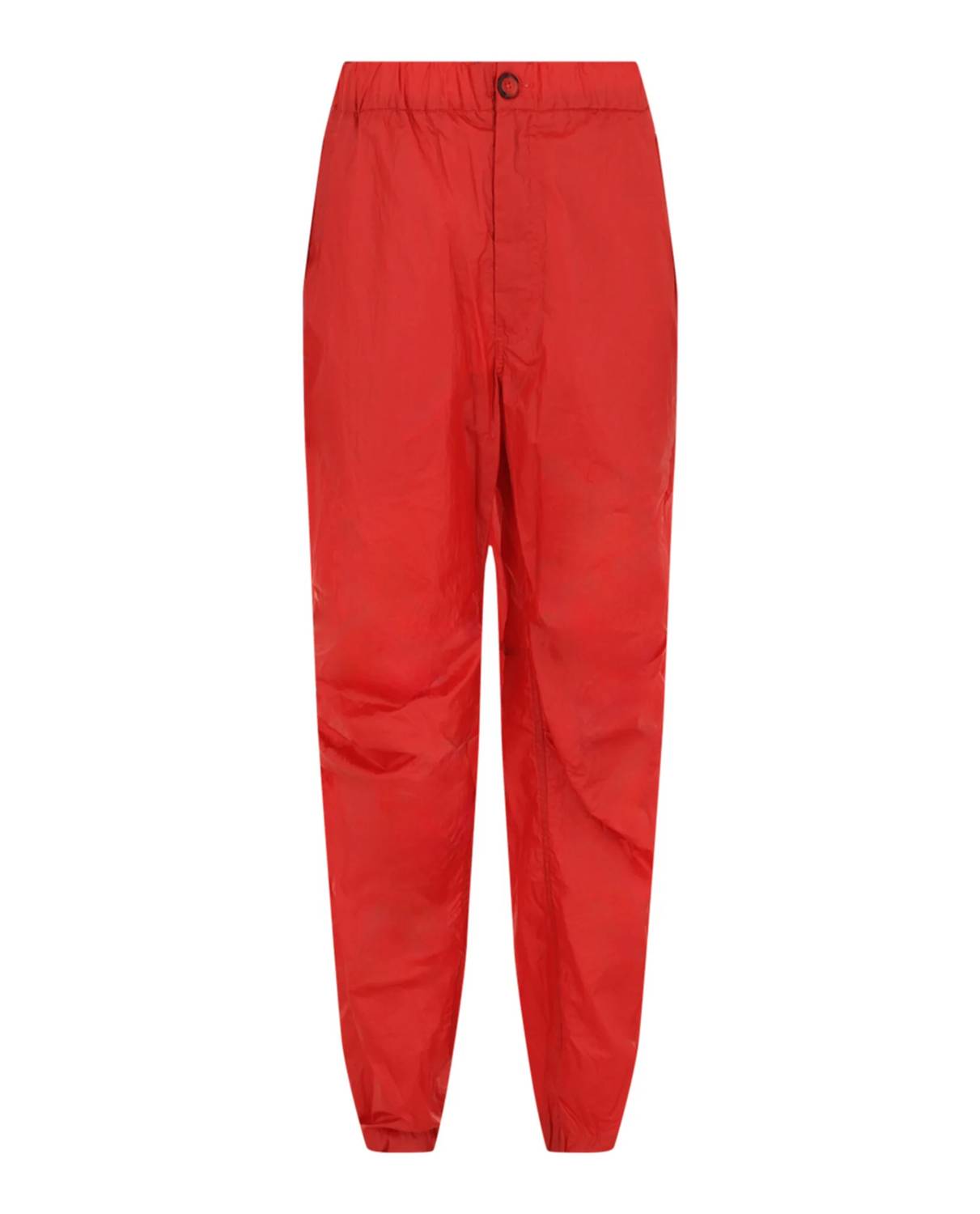 Salvatore Ferragamo - Women's Coated Drawstring Straight-leg Pants