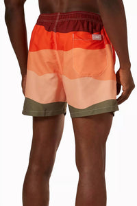 Oas - Fire Wave Swim Shorts