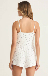 Z Supply - Daydream Ditsy Floral Pointelle Romper