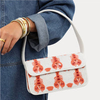 Budhagirl - Women's Linda Lobster Beaded Handbag