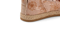 Hogan - Women's Floral-print Frayed Espadrille