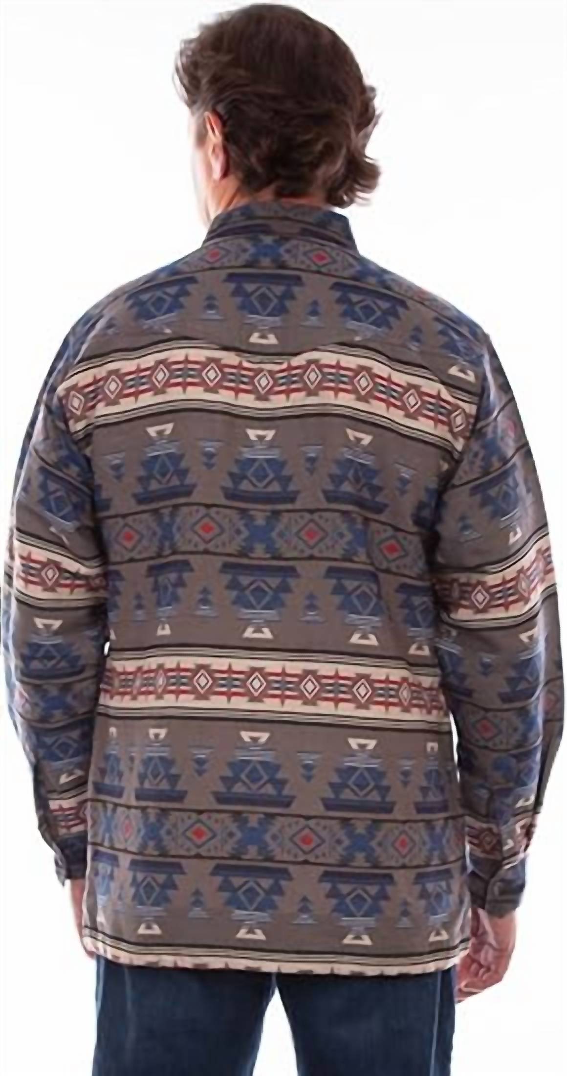 Scully - Men's Western Southwest Shirt Jacket