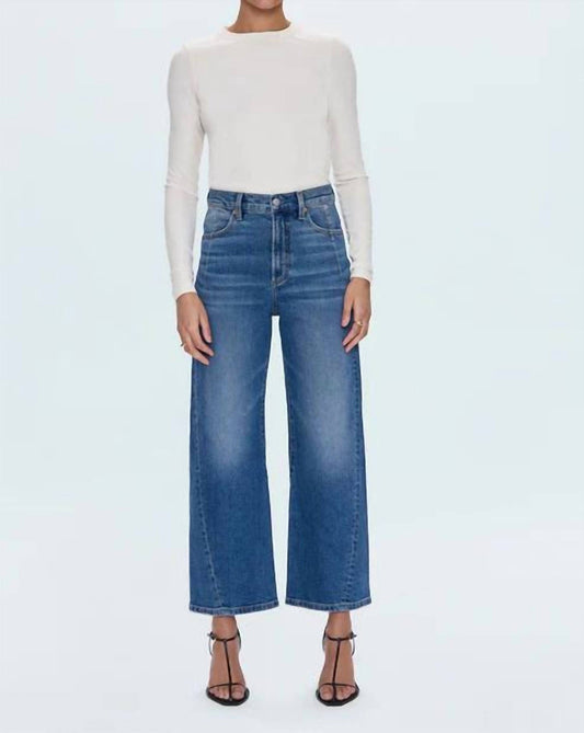 Pistola - Kyra High Rise Bowed Leg Ankle Jeans