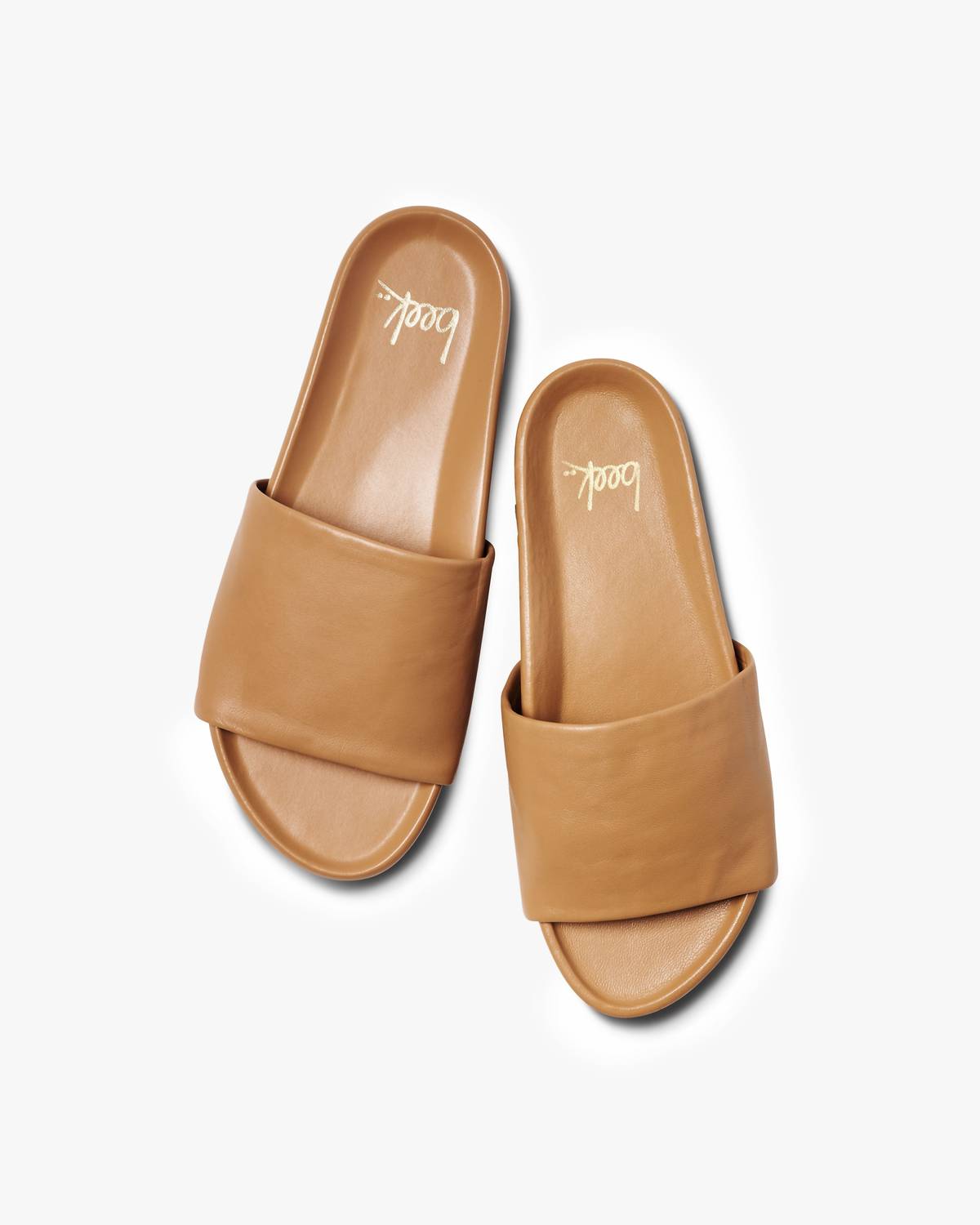 Beek - Women's Pelican Leather Platform Sandal
