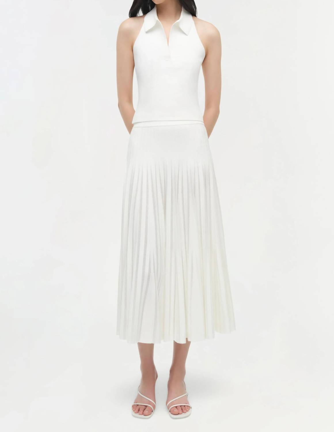 Simkhai - Chloe Knit Halter Tank Top