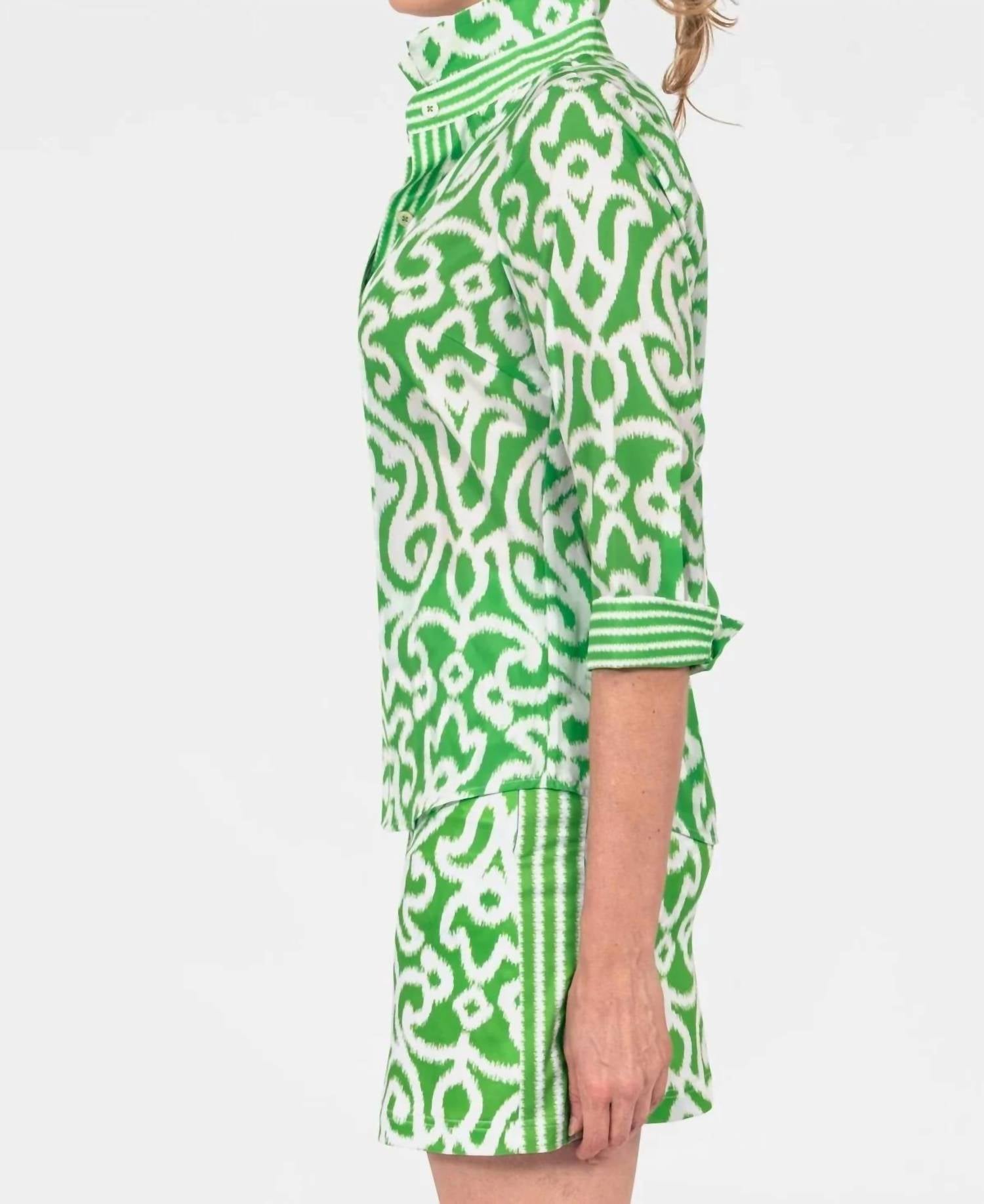 Gretchen Scott - Arabesque Boyfriend Shirt