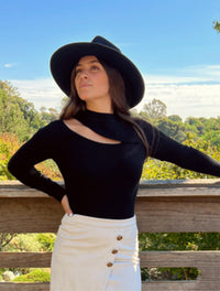 Lucy Paris - Cut Out Sweater