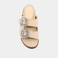 SHU SHOP Women's Bridget Sandal in bone woven - women's sandal - view 5