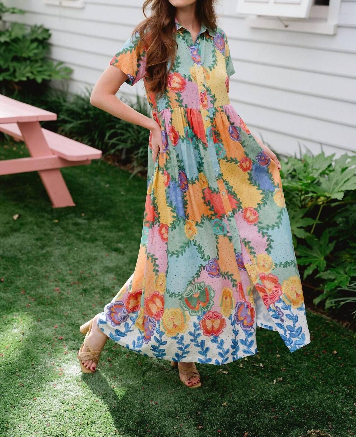 Briton Court - French Maxi Dress