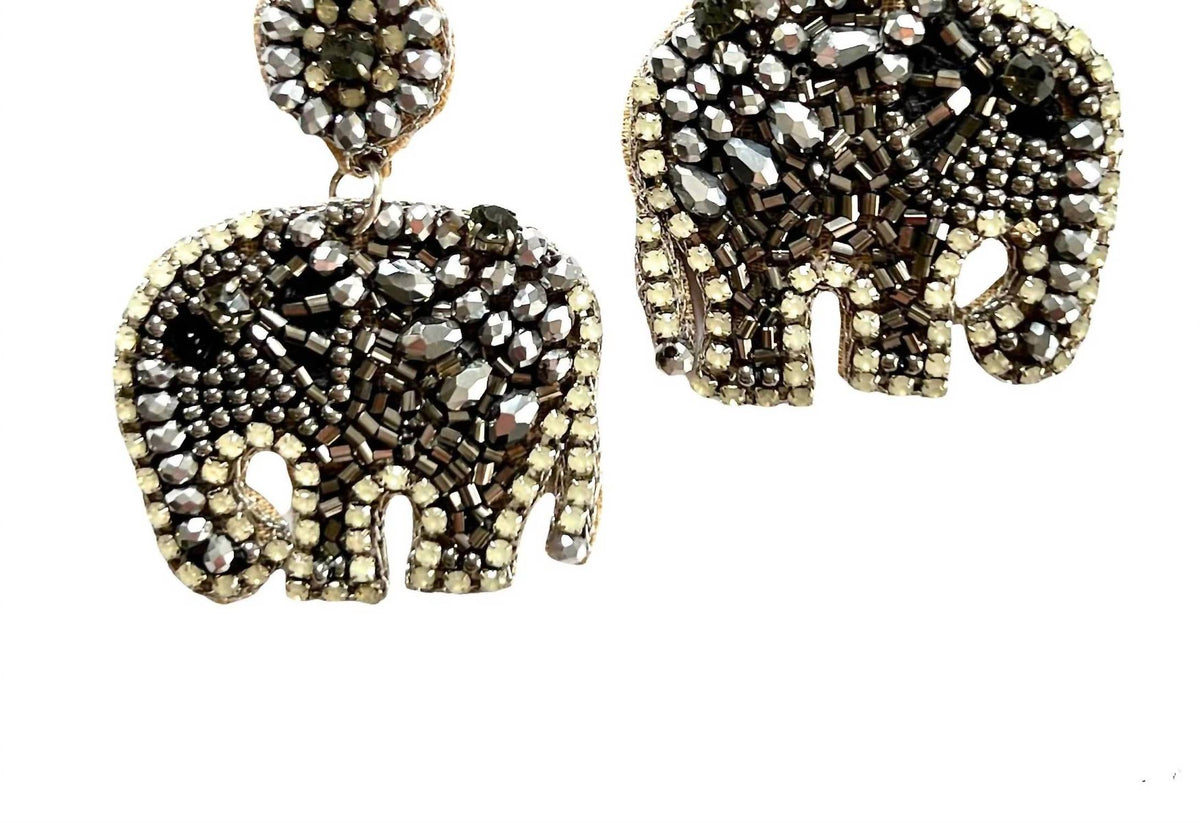 Allie Beads - Women's Elephant Earrings