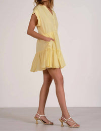 Elan - Cap Sleeve Mini Dress