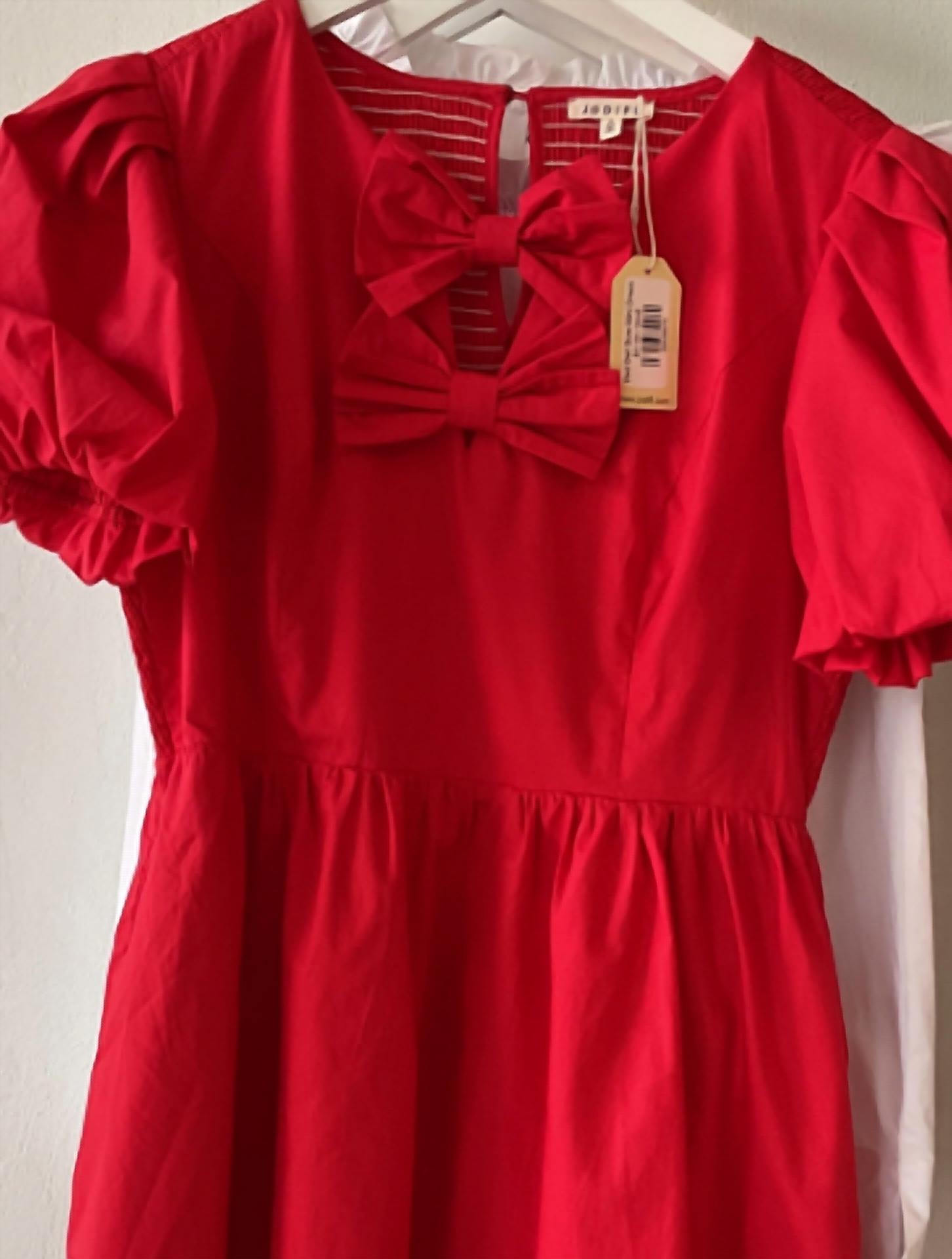 Jodifl - Women's Bell Bow Mini Dress
