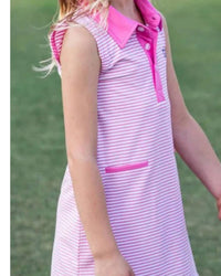 Prodoh - Girls' Sleeveless Pro Performance Polo Dress