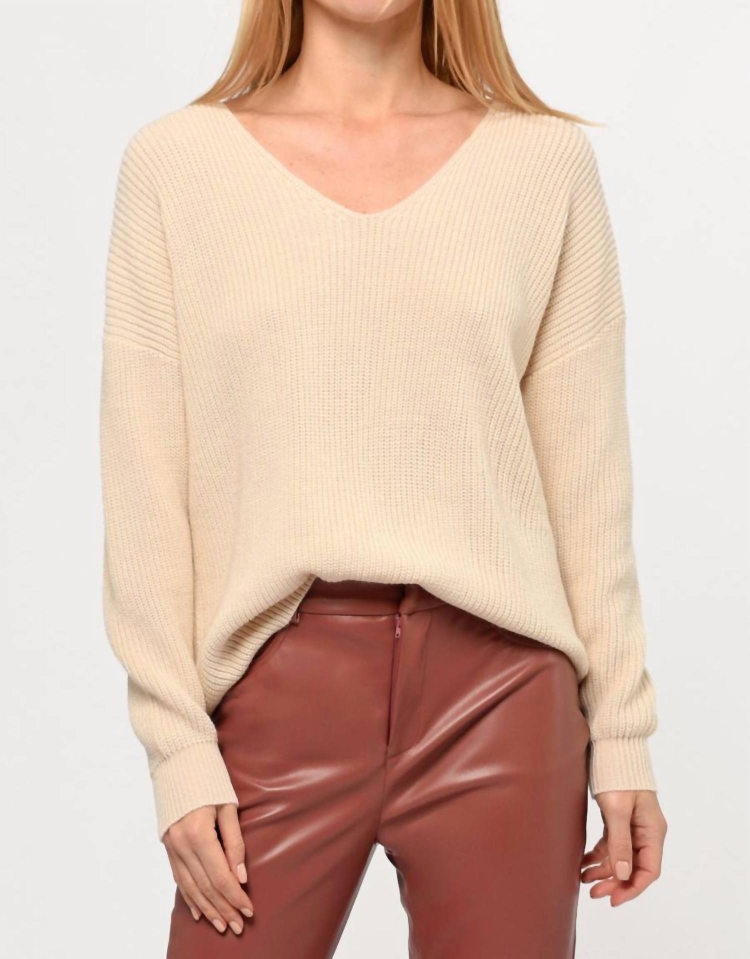 Greylin - Thali V Neck Sweater