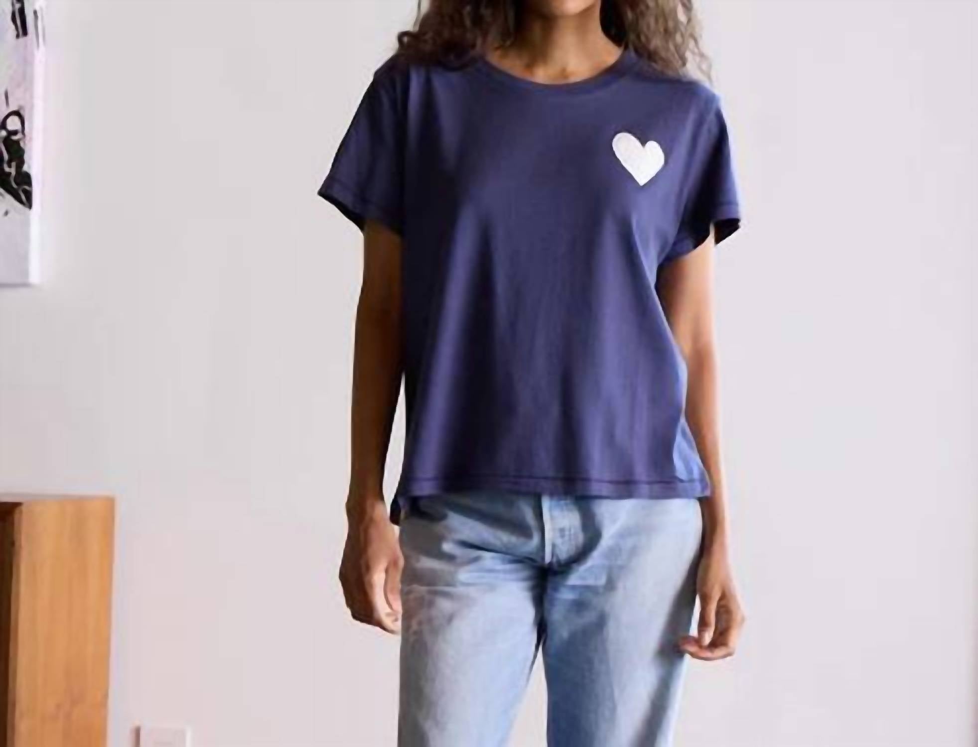 Kerri Rosenthal - Suke Contrast Heart Tee