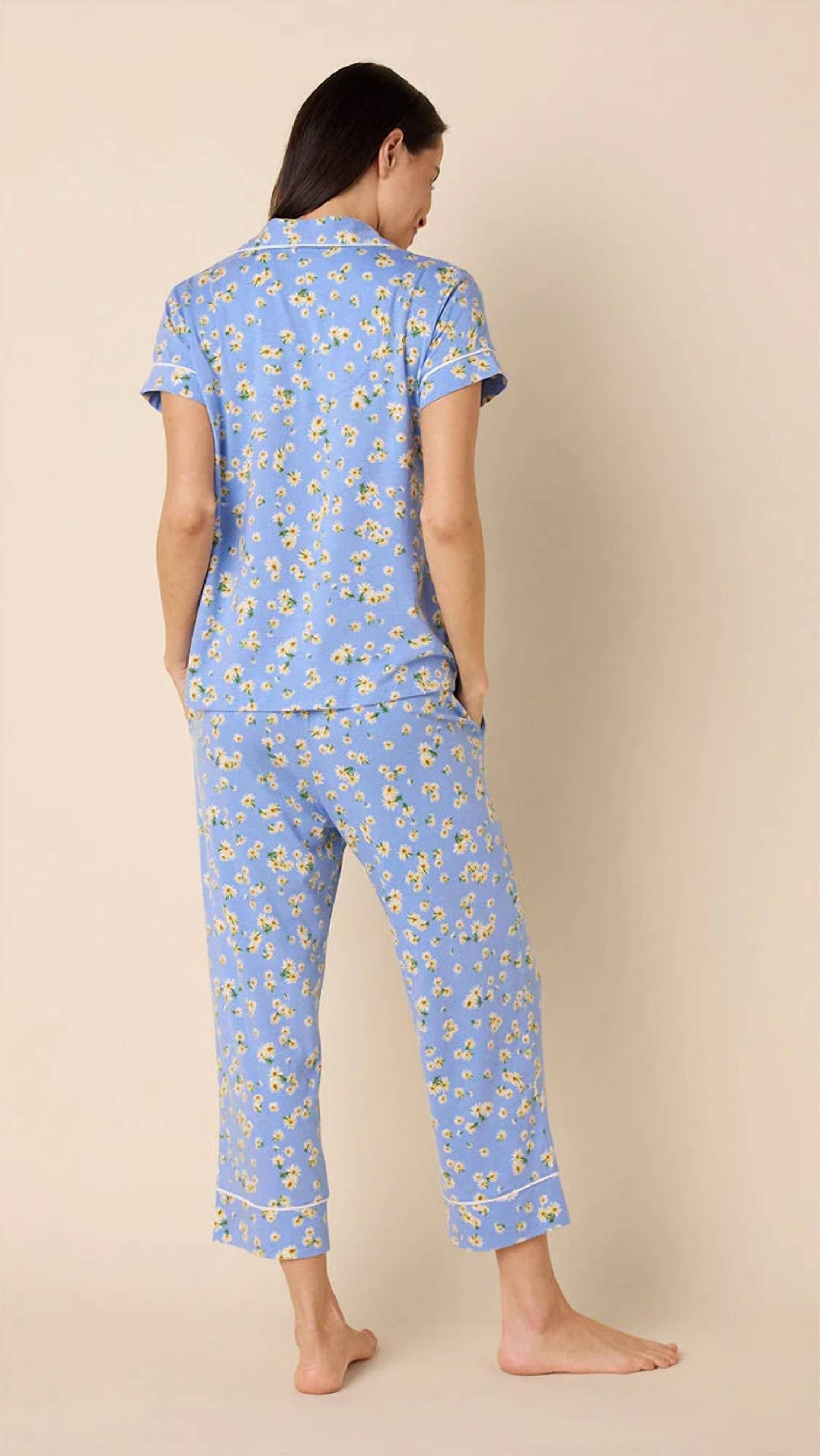 The Cat'S Pajamas - Pima Knit Capri Set
