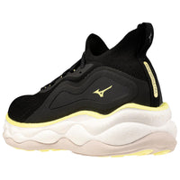 MIZUNO Women's Wave Neo Ultra Sneaker in undyed black white - women's sneaker - alternate view