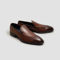 Scarpe Di Bianco - Men's Parma Bottelato Tondo Loafer