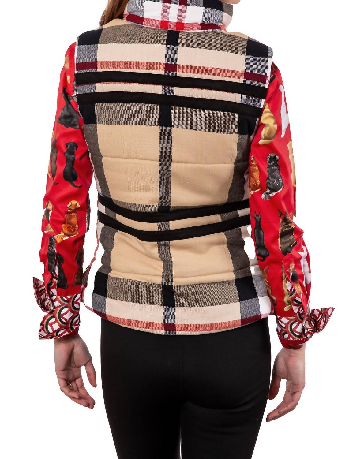 Dizzy-Lizzie - Rosey Yarndyed Flannel Vest