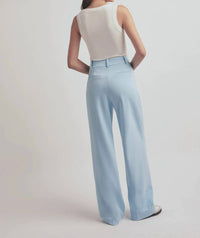 Favorite Daughter The Favorite Pants in sky blue - women's pants - alternate view