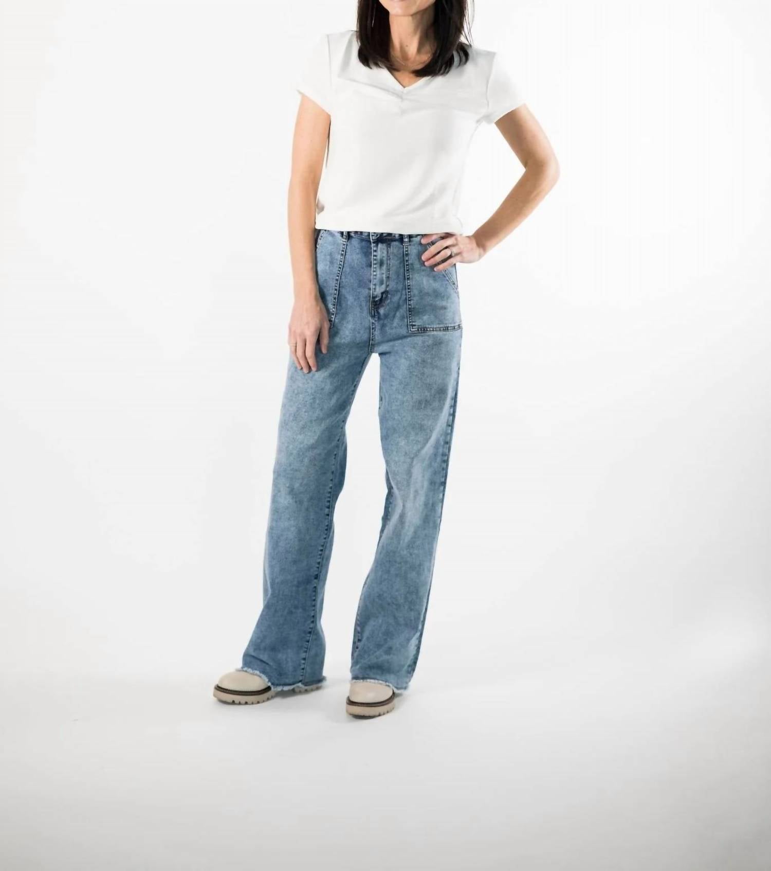 Polagram - Winee High-rise Wide Leg Pants
