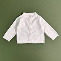 Viverano Organics - Kids Pointelle Knit Cardigan