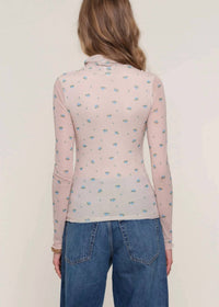 Heartloom - Gia Mesh Turtleneck Top