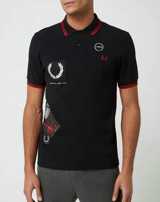 Fred Perry - Men's Twin Tipped Polo Shirt