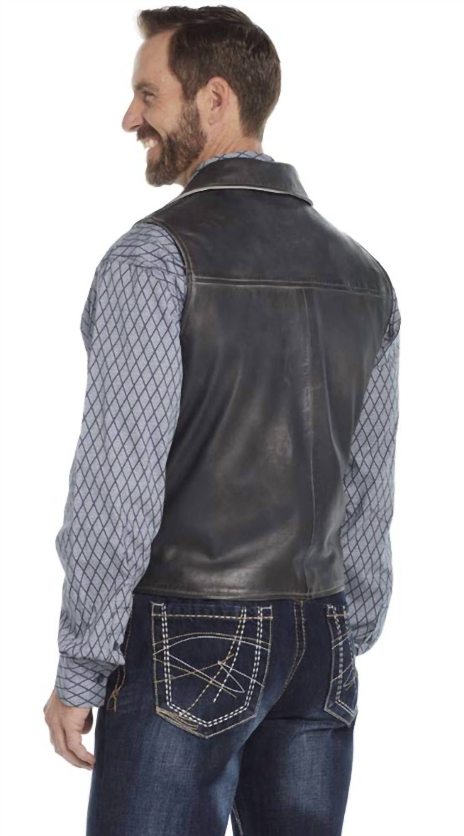 Cripple Creek - Lamb Leather Vest