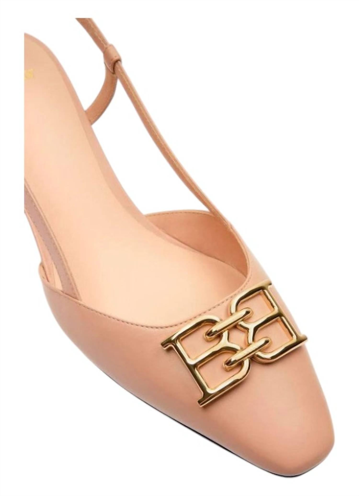 Bally - Women's Eva Slingback Leather Pumps