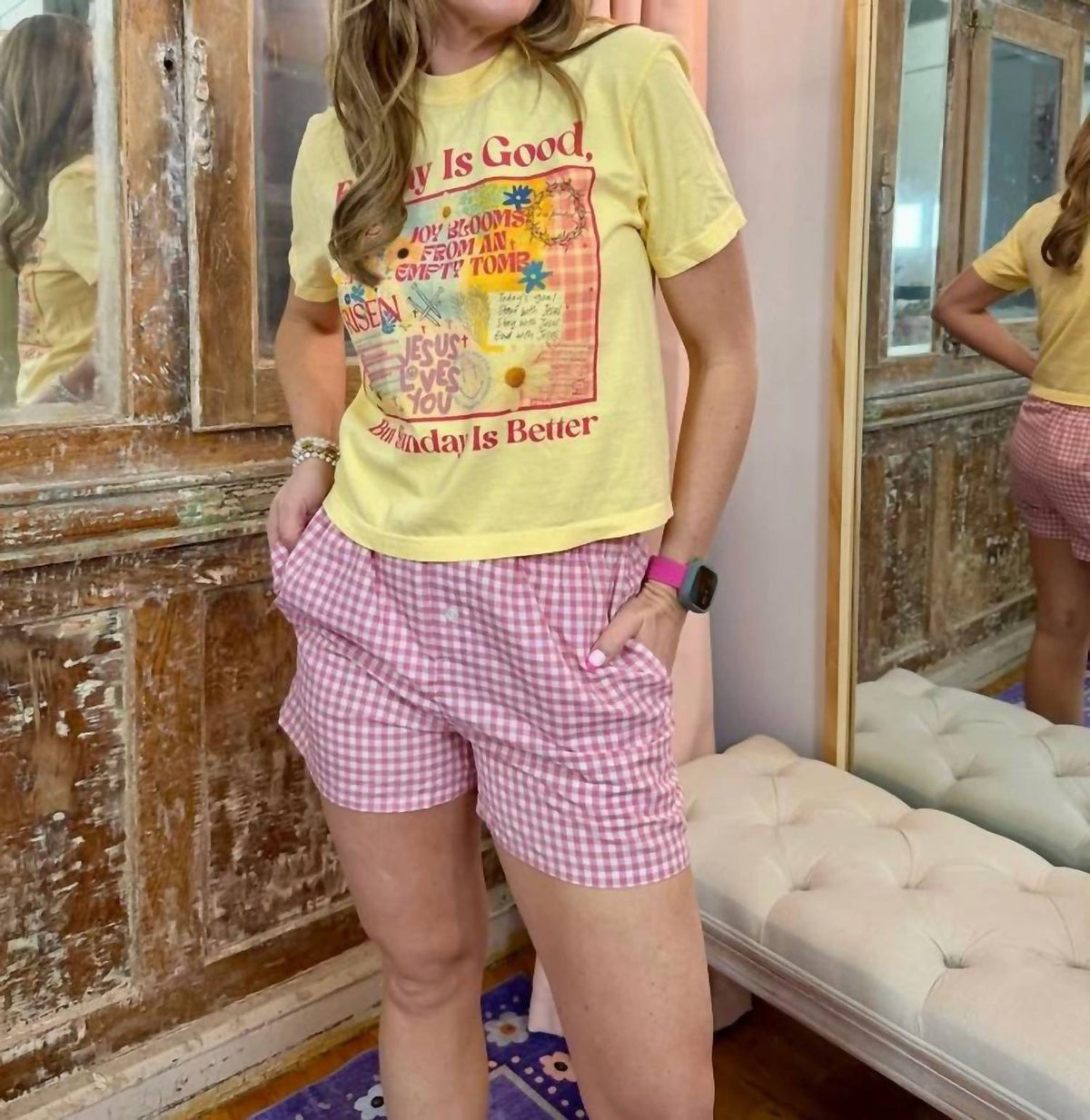 Keep It Gypsy - Checkered Boxer Shorts