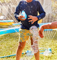 Chubbies - Boys Floral Explorers Classic Swim Trunk - Shorter