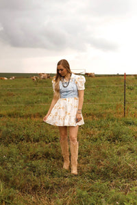 2Flyco - Buckle Up Buttercup Crop Tank