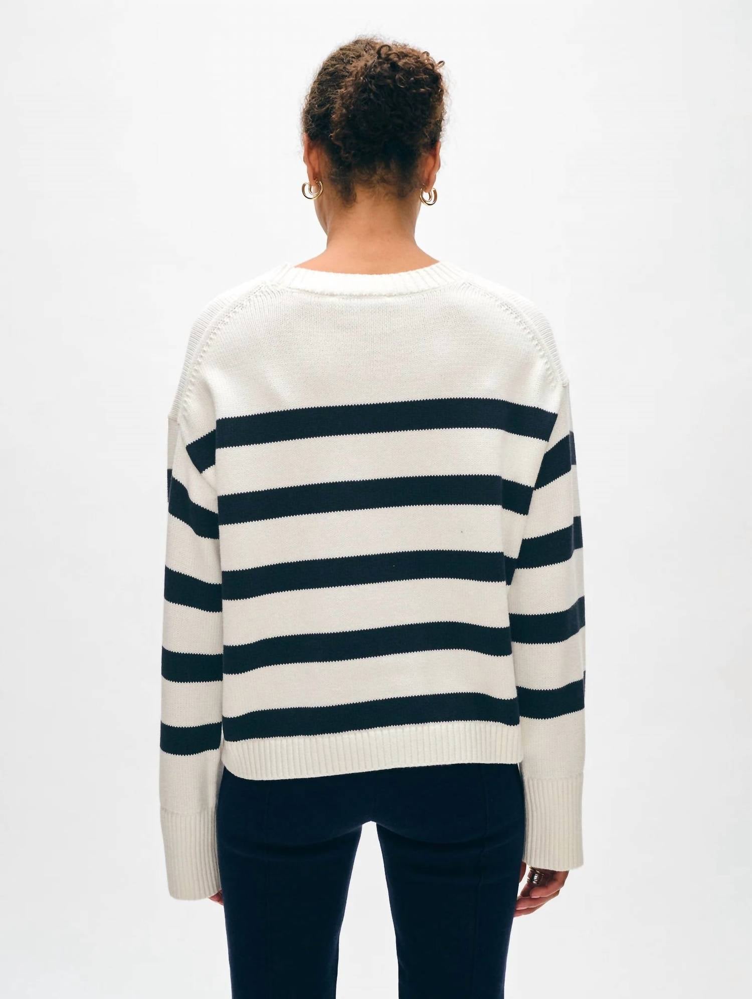 White + Warren - Cotton Easy Crewneck Sweater