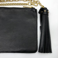 Bijourocks - Natural Brass Tassel Belt And Pouch Bag