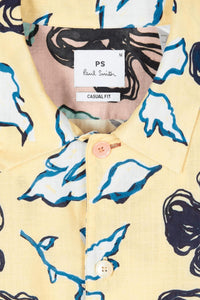 Paul Smith - Pale Yukka Print Short Sleeve Shirt