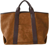 Dipped Shop Women's Slouchy Tote Large Bag in brown - women's bag