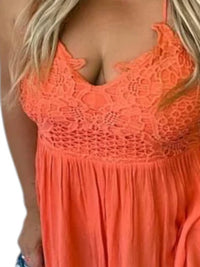 Blakeley - Lace Babydoll Swing Tank Top
