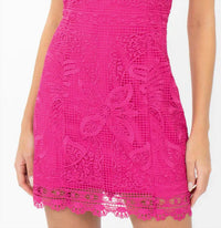 Adelyn Rae - Maritza Lace Mini Dress