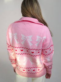 Main Strip - So Darling Zip Sweater Pullover