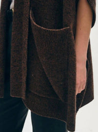 White + Warren - Cashmere Blend Open Poncho