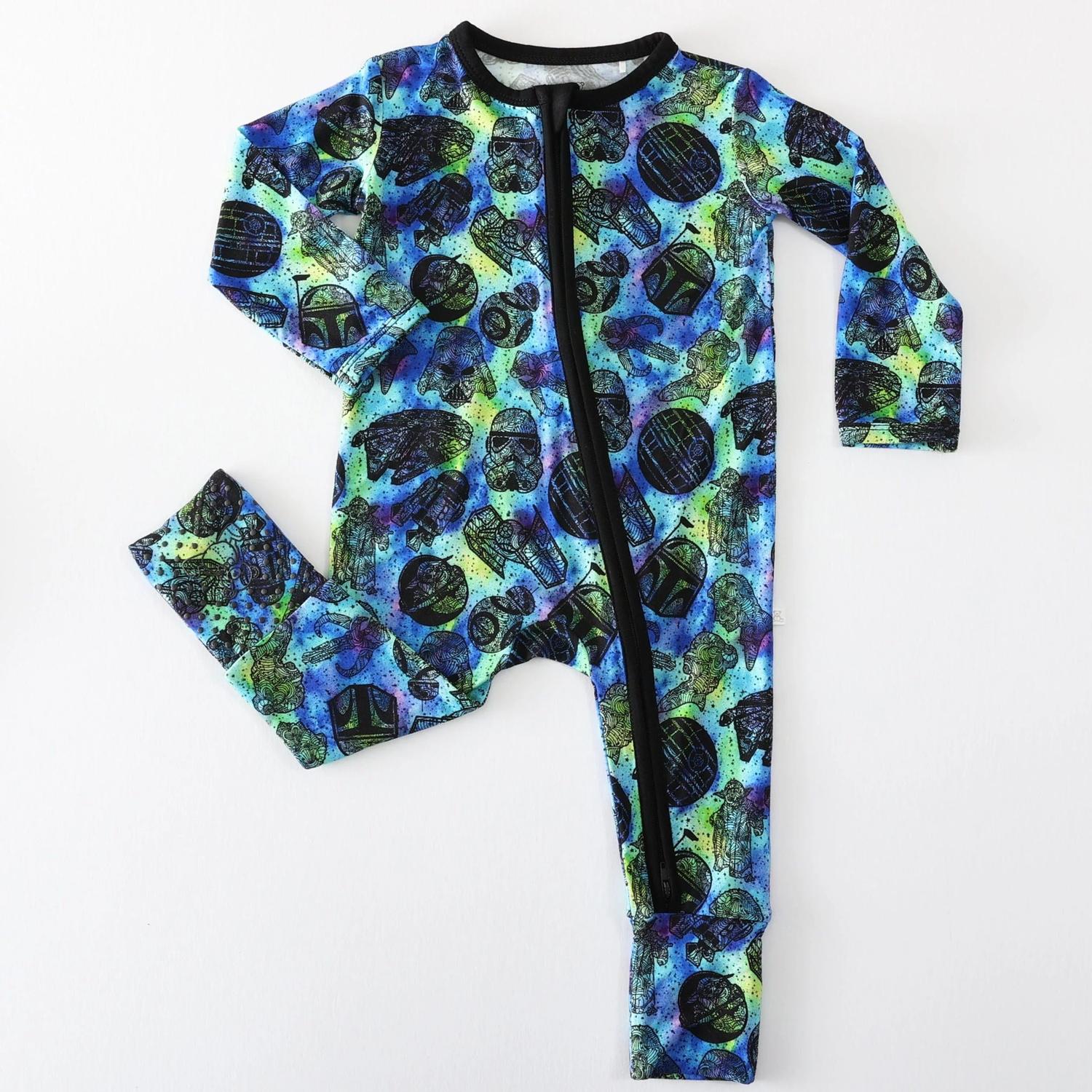 Charlies Project - Boy's Galaxy Wars Bamboo Romper