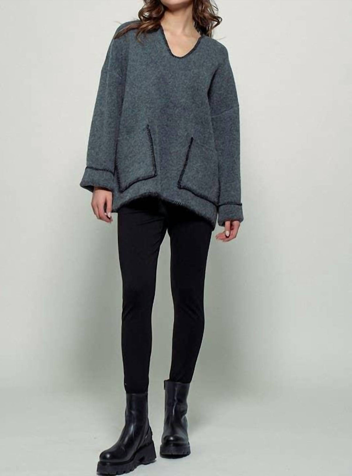 Urban Daizy - Aura Knit Pullover Sweater