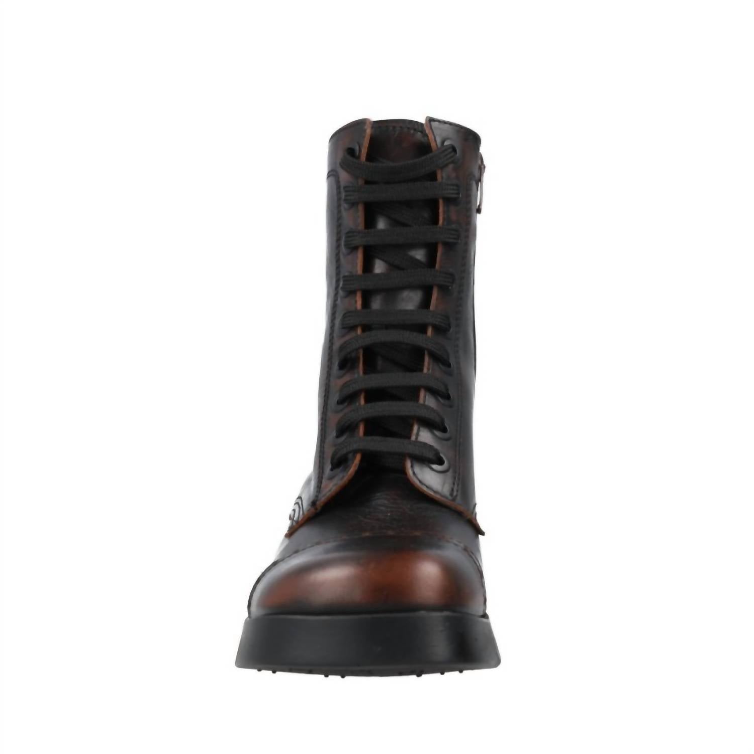 The ART Company Women's 1287 Chunky Block Heel Boots in black - women's shoe - alternate view