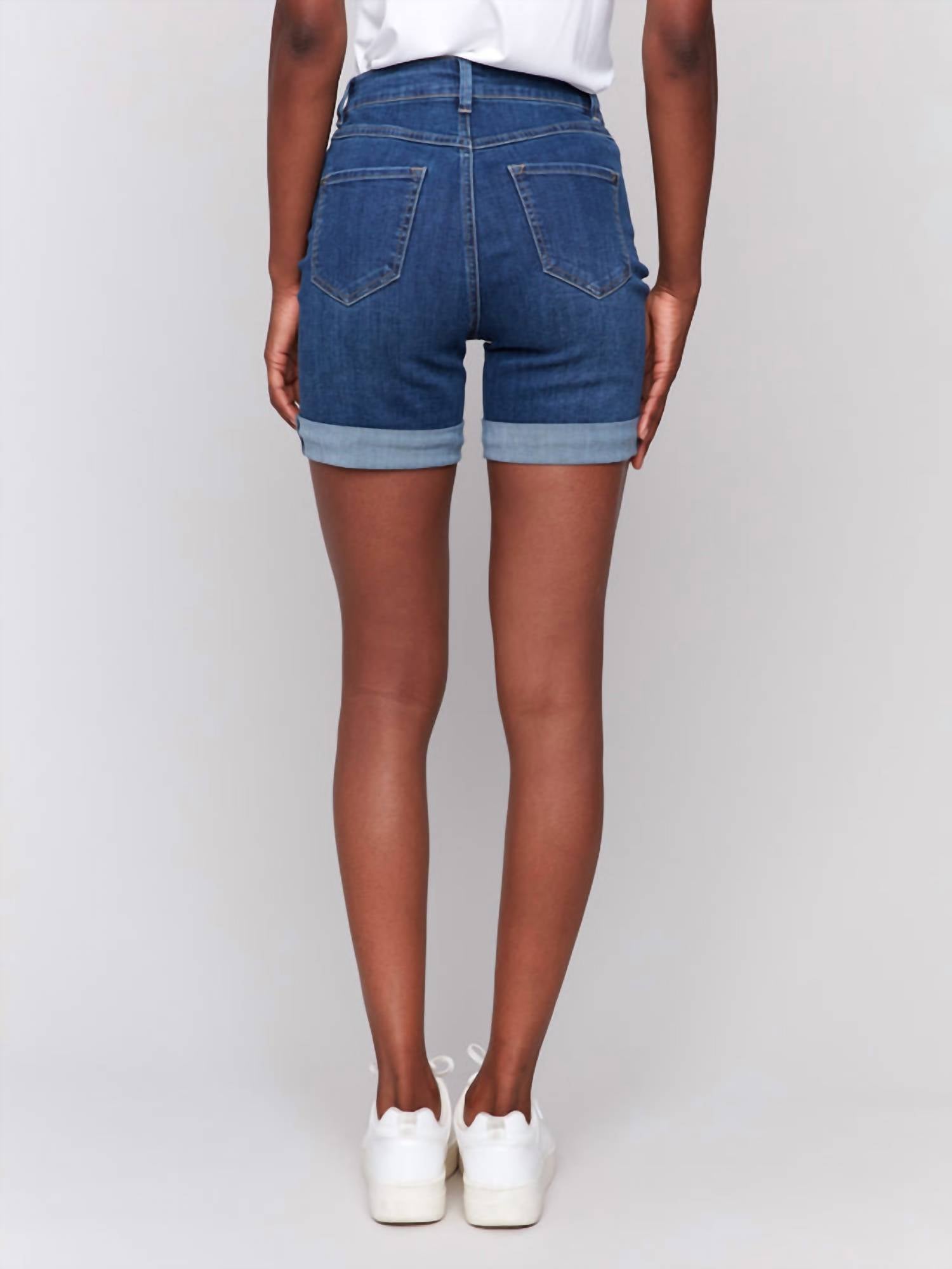 Charlie B - Rolled Up Cuff Shorts