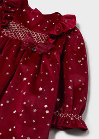 Mayoral - Baby Velvet Dress