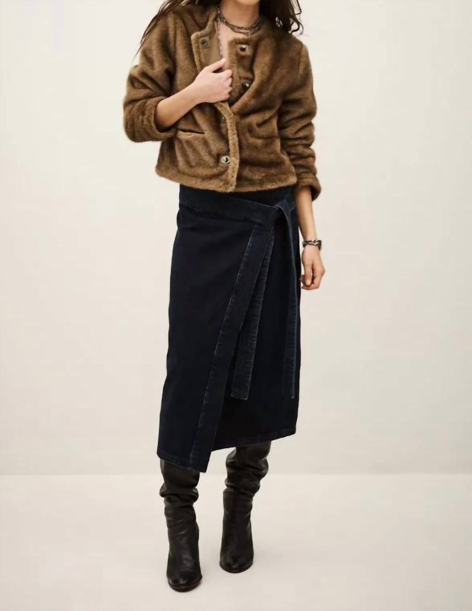 Ba&Sh - Timy Tie-wrap Skirt