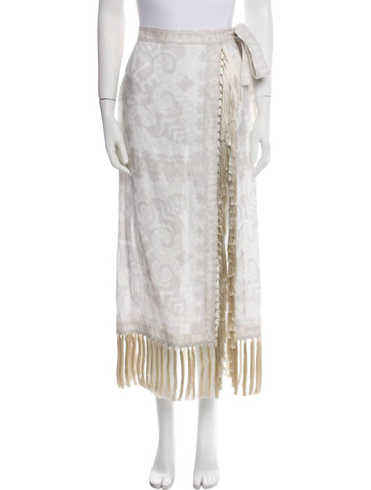 Valentino - Women's Linen Knee-length Skirt