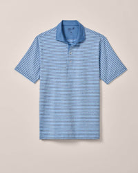 Johnnie-O - Performance Jersey Polo - Gibbons Stripe