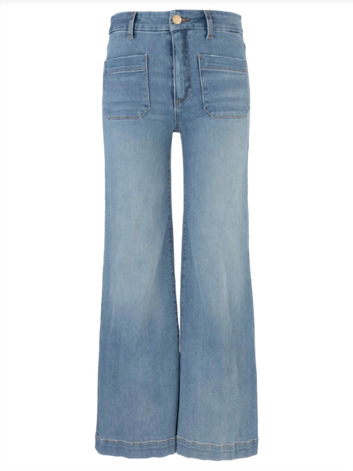 KUT FROM THE KLOTH Meg High Rise With Patch Pockets Jeans in totally - women's jeans - view 5